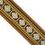 Souldier Torpedo 2.5" Guitar Strap - "Pillar" Gold