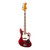 Used Fender Jaguar Bass MIJ Candy Apple Red 2012