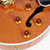 Used 2013 Gibson ES-195 Hollowbody Electric Guitar Trans Amber Finish