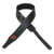 Levy's M17SS-BLK  Garment Leather Guitar Strap 1 1/2" Triple Ply Super Soft Black