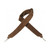 Levy���s Suede Banjo Strap 2��� Suede Backing Brown