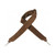 Levy���s Suede Banjo Strap 2��� Suede Backing Brown