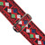 Souldier 2" Guitar Strap - "Clapton" Red Pattern