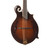 Used Larrivee F-33 F-Style Mandolin Flame Maple Sunburst 2008