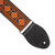 Souldier 2" Guitar Strap - "Pillar" Orange, Brown, and Black Pattern