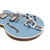 Heritage H-535 Standard Semi Hollow with Lollartron Pickups - Pelham Blue