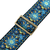 Levy's 2" Vintage Jacquard Hootenanny Guitar Strap with Pickholder - Blue Weave