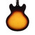 Used Gibson ES-335 Bass Sunburst 2013