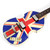 2012 Hofner 500/1 Limited Edition Diamond Jubilee Electric Violin Bass Union Jack