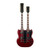 Used Gibson Custom EDS-1275 Double Neck Cherry 2006