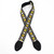Souldier "Tulip" Black Yellow & White Pattern 2" Guitar Strap