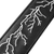 Levy's Night Life Series Guitar Strap - Lightning Bolt