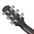 Ibanez AAD77CE Acoustic Electric - Black Sunburst