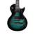 Gibson Custom Les Paul Custom Handpicked AAAA Flame Maple Top - Trans Aqua Burst