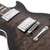 Gibson Mark Morton Les Paul Modern Quilt Top - Translucent Ebony Burst Satin