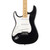 Used Fender American Standard Stratocaster Left-Handed Black 1999