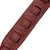 Levy's 2.5" Rebel Series Black Studded Strap Garment Leather - Burgundy