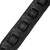 Levy's 2.5" Rebel Series Silver Studded Strap Garment Leather - Black