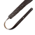 Levy's 3" Amped Series Top Grain Leather Guitar Strap XL Length - Dark Brown