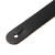 Levy's 3" Top Grain Foam-Wrapped Leather Acoustic Guitar Strap - Black and Tan