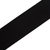 Levy's Ebony Series Guitar Strap 2" Rayon with Leather Ends - Black