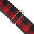 Souldier "Buffalo Plaid" Pattern 2" Guitar Strap with Black Ends