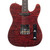 Fender Custom Shop Telecaster NOS Quilt Top Masterbuilt David Brown - Ruby Red