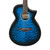 Used Ibanez AEWC16Q Acoustic Electric - Trans Blue Sunburst
