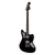 Fender Limited Edition Player Fusion Jaguar Baritone Ebony - Black
