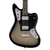 Fender Limited Edition Player Fusion Jaguar Baritone Ebony - Silverburst