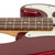 Used Lakland Skyline Series 44-64 Bob Glaub Bass Candy Apple Red 2002