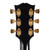 Used Gibson Custom 1968 Les Paul Custom Reissue Ultra Light Aged - Ebony