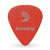 D'Addario Duragrip 0.50mm Super Light Guitar Picks - Red (10 Pack)