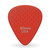 D'Addario Duragrip 0.50mm Super Light Guitar Picks - Red (10 Pack)