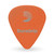 D'Addario Duragrip 0.60mm Light Guitar Picks - Orange (10 Pack)
