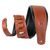 Levy's Garment Leather Guitar Strap 3" Signature Series Padded Tan