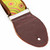 Souldier "Crop Circles" Orange & Green Pattern 2" Guitar Strap