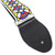Souldier "Stained Glass" Pattern 2" Guitar Strap with Black Ends