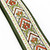 Souldier "Zelda" Red & Green Pattern 2" Guitar Strap