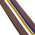 Souldier "Providence" Navy & Brown Pattern 2" Guitar Strap
