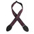 Souldier "Madrid" Burgundy Pattern 2" Guitar Strap with Black Ends