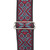 Souldier "Madrid" Burgundy Pattern 2" Guitar Strap with Black Ends