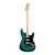 Used Fender American Elite Stratocaster HSS Quilt Aqua Marine Metallic 2018