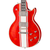 Epiphone Limited Edition Futura Les Paul Custom 4A Flame Top - Rally Red Gloss