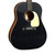 Martin DSS-16E Sloped Shoulder Dreadnought - Black Smoke