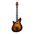 EVH Wolfgang USA 5A Flame Maple Top Left-Handed Ebony - 3-Color Sunburst