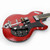 Vintage 1966 Gretsch Astro Jet Electric Guitar in Red and Black