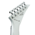 Jackson X Series Rhoads RRX24M Maple - Snow White with Black Pinstripes