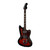 Vintage Silvertone Silhouette Model 1478 Sunburst 1960s