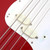Vintage 1982 Fender Bullet Bass Deluxe Guitar Red Finish